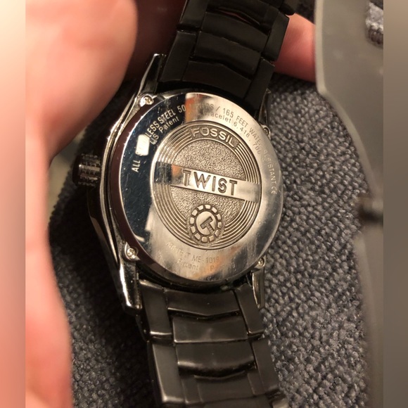 Men's Fossil Twist Automatic Watch with Silver-Tone Dial ME1019 - Picture 4 of 6